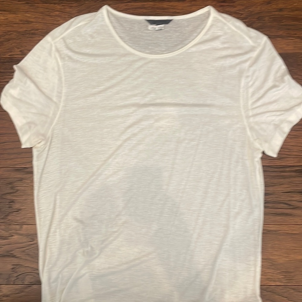 Varvatos tee shirt.  Off white large